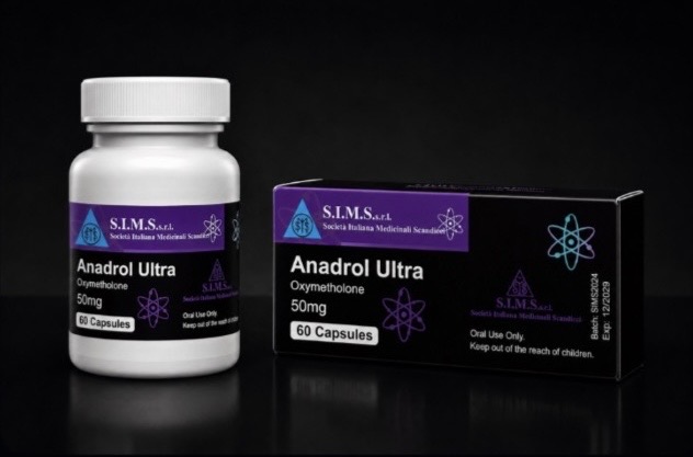 S.I.M.S. Anadrol Ultra 50 mg pharmaceutical presentation